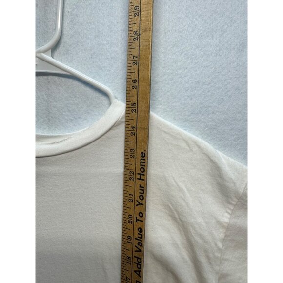 Wild Fable White Crewneck Short Sleeve T-Shirt XS Cotton Blend - Picture 4 of 6